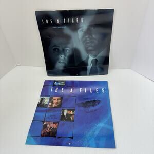 VINTAGE 1999 & 2000 X-Files Hanging Wall Calendar Lot Science Fiction